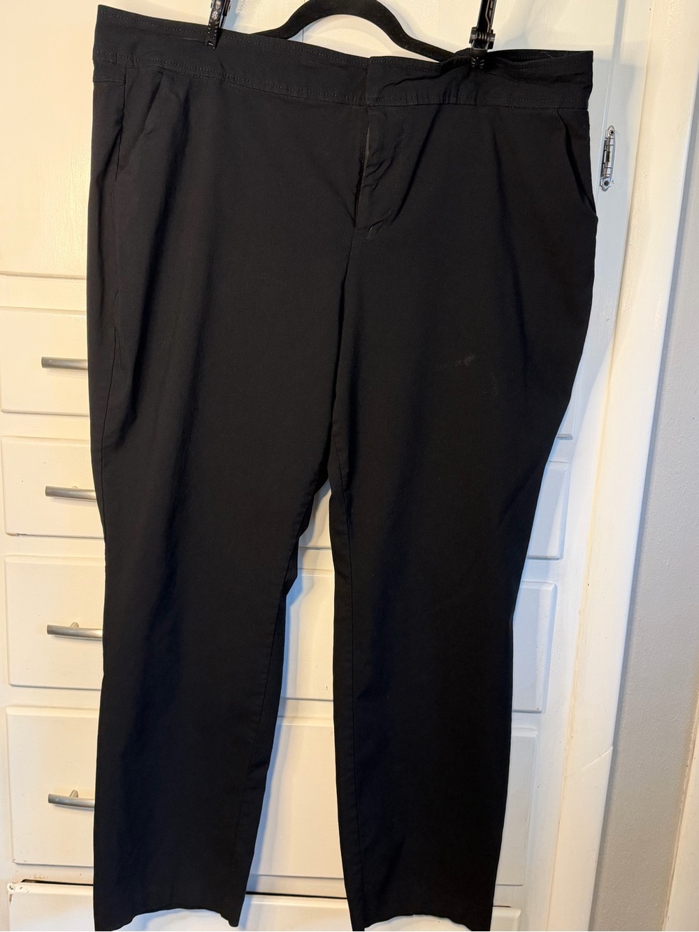 Studio by Torrid Size 24R Black Straight Leg Dress Pants Plus Size